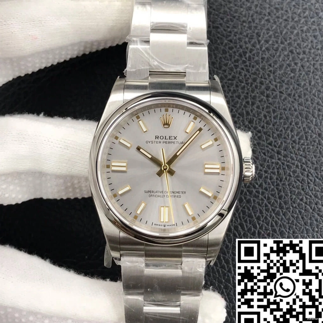 Rolex Oyster Perpetual EW Dial 36MM M126000-0001 Silver Factory 0729